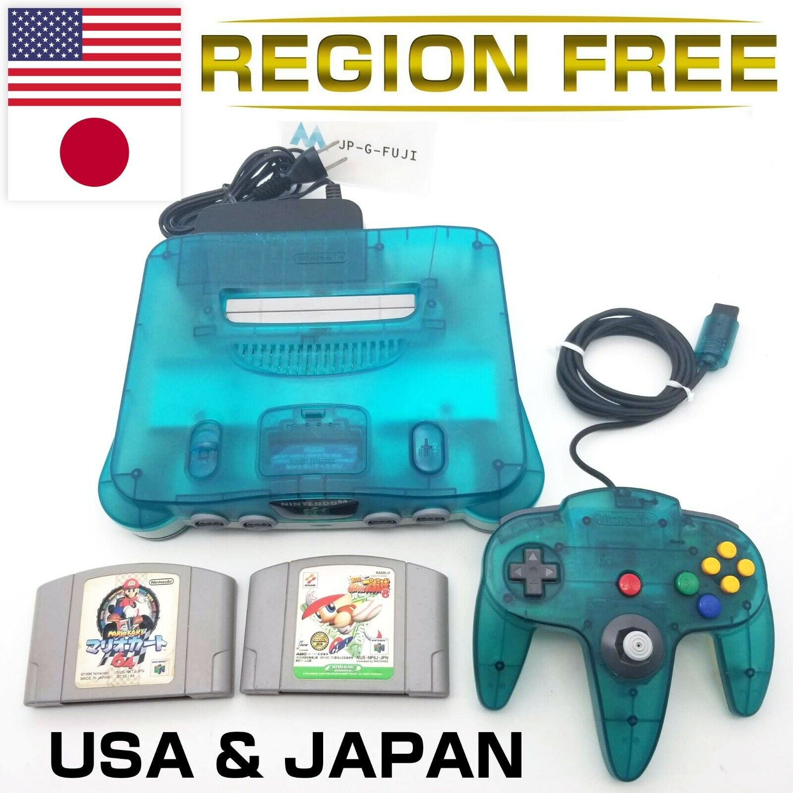 Orders Nintendo 64 Console region free