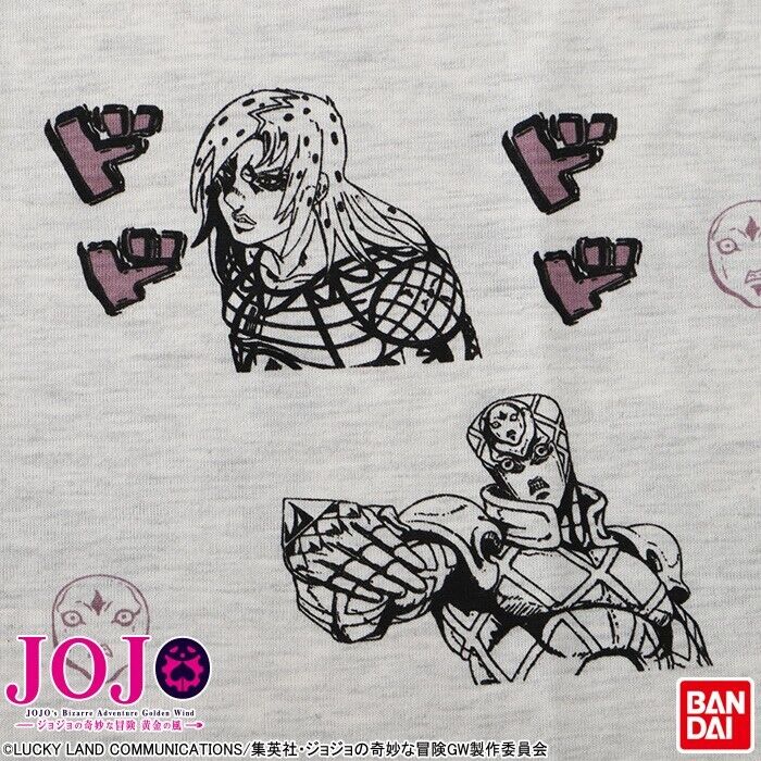 JoJo's Bizarre Adventure Pt.5 Diavolo Pajamas T-shirt Short Pants Set L