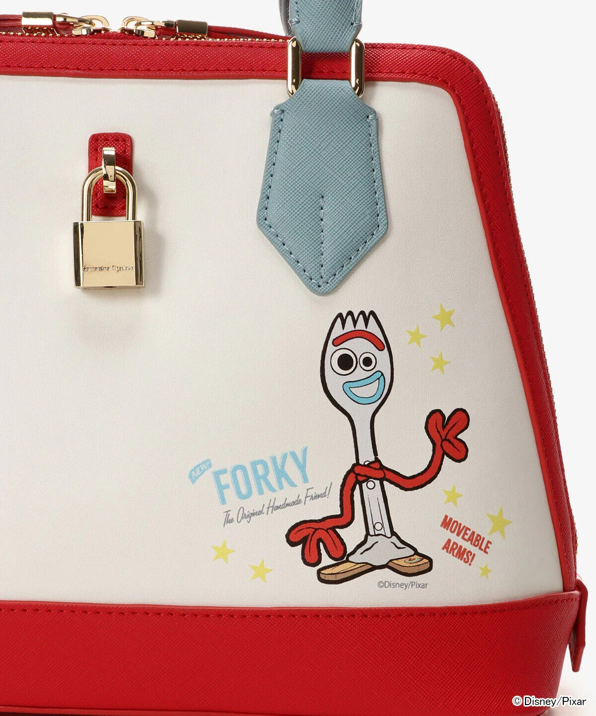 Disney 100th Anniversary Pixar Toy Story Forky 2way Shoulder Bag Leather Women