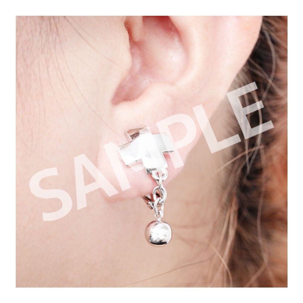 Paradox Live The Cat's Whiskers Ryu Natsume Phantometal Motif Earrings Jewelry