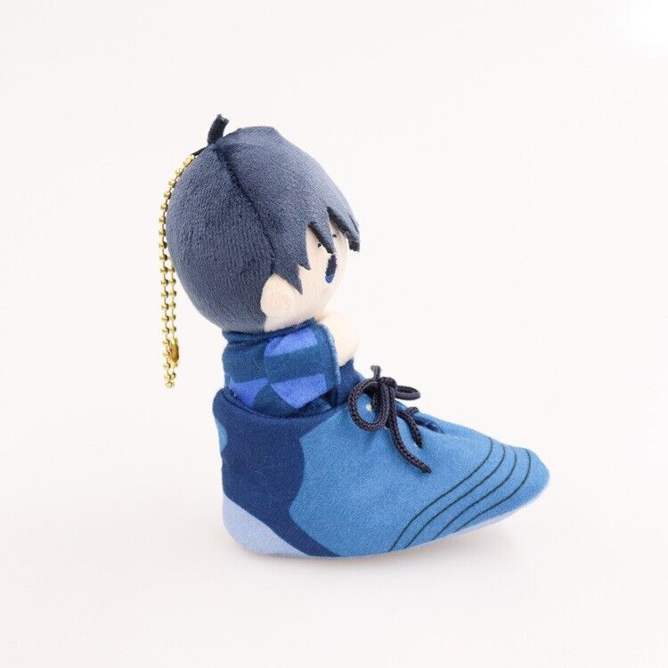 Blue Lock Yoichi Isagi Soccer Shoe Mini Plush w/ Ballchain Japan Limited