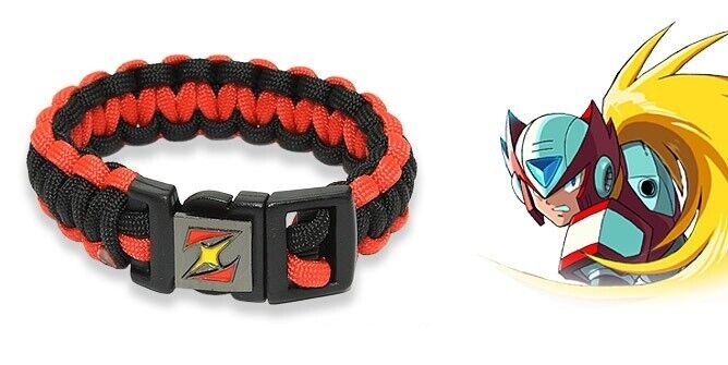 Mega Man X Rockman Zero Parachute Code Bracelet Capcom Japan Limited