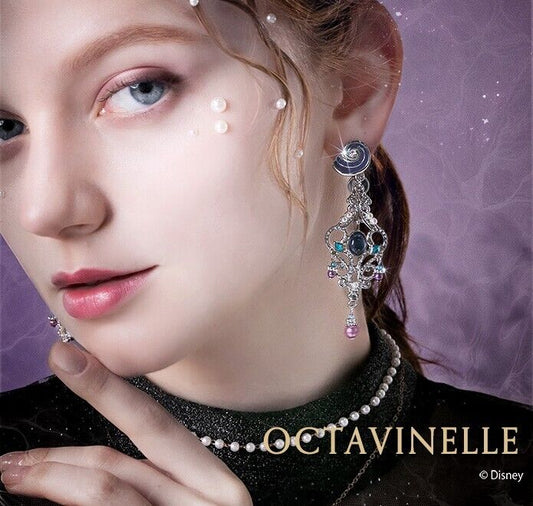 Disney Twisted Wonderland Octavinelle Iconic Object Earrings Jewelry Japan