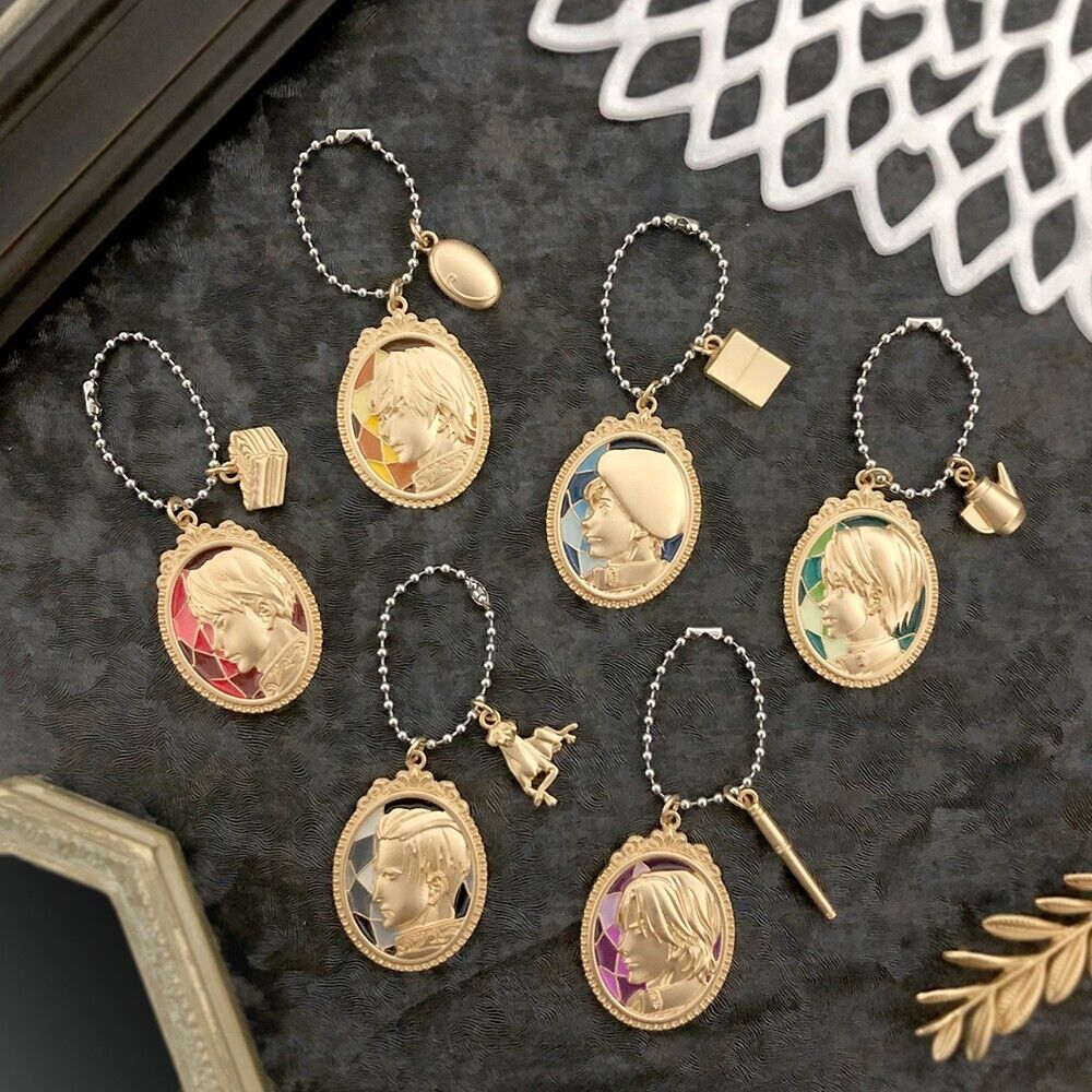 Legend of the Galactic Heroes Die Neue These Stained Glass Charm Complete 6 Set