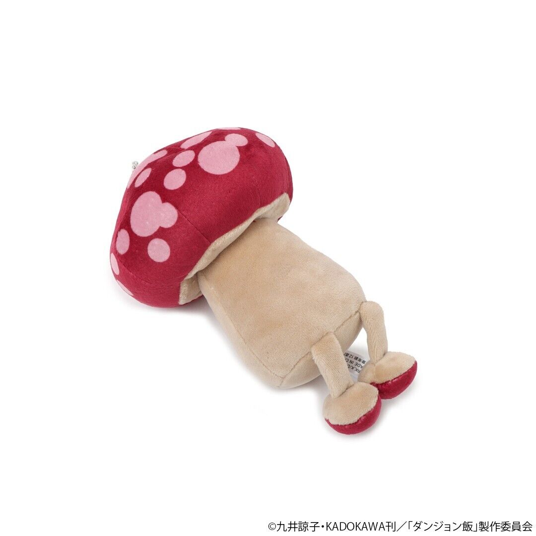 Delicious in Dungeon Walking Mushroom Mini Plush w/ Ballchain Japan Limited