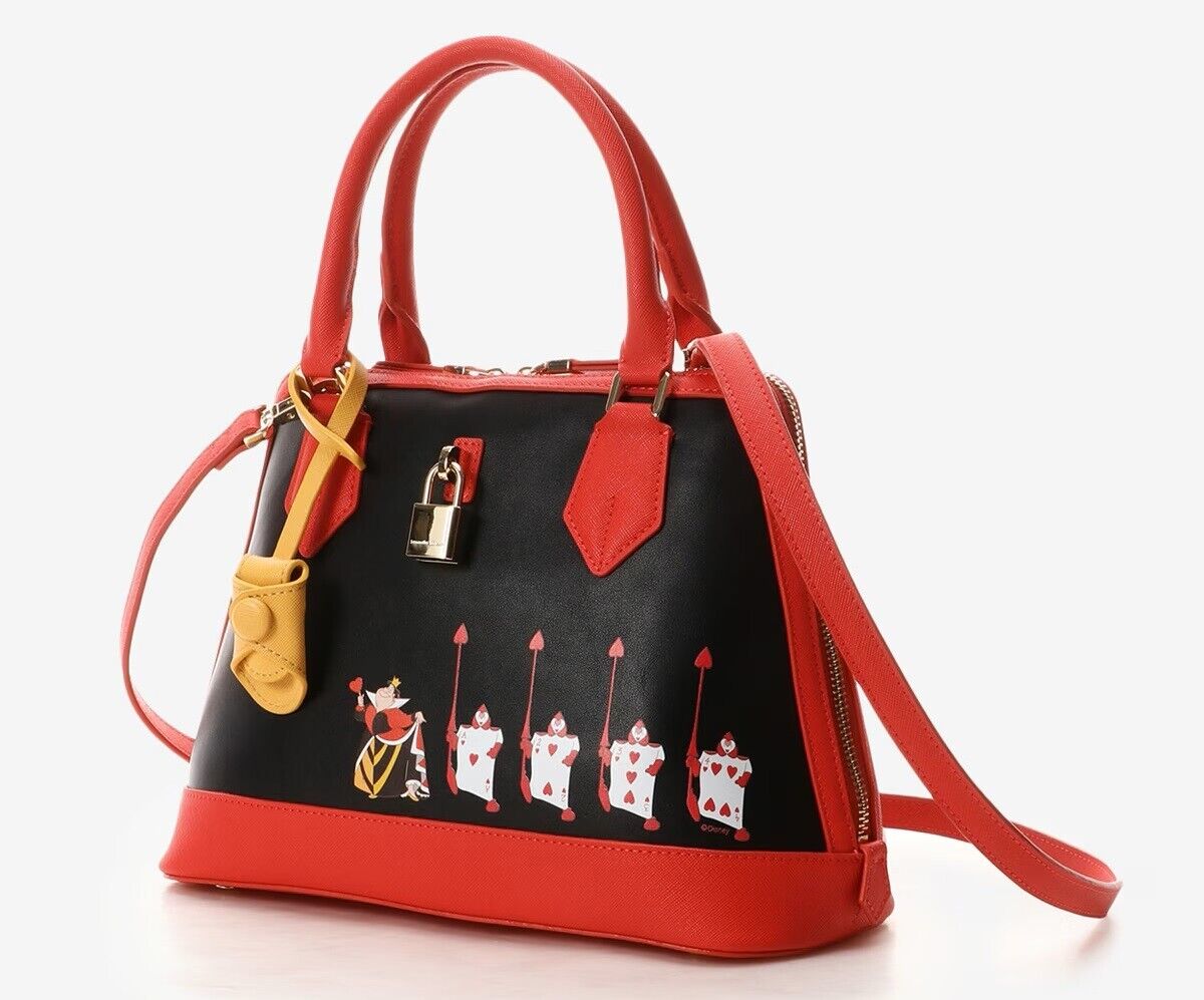 Disney 100th Anniversary Alice in Wonderland Queen of Heart 2way Shoulder Bag