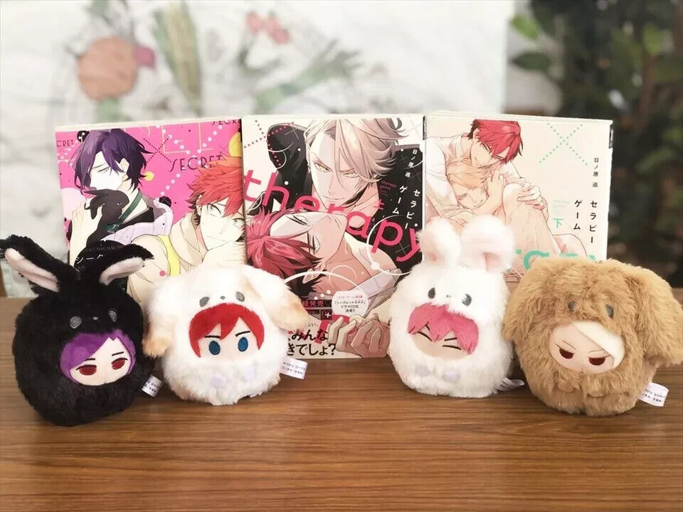 Therapy Game Secret XXX Itsuki Mito Bunny Mini Round Plush Meguru Hinohara Yaoi