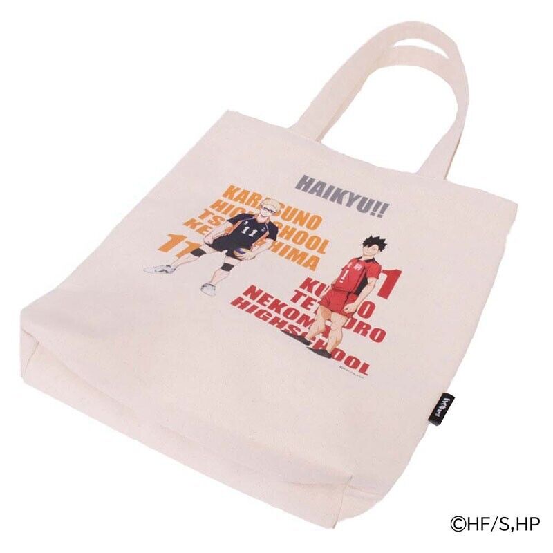 Haikyuu!! Haikyu Kei Tsukishima & Tetsuro Kuroo Tote Bag Canvas 41x36cm Japan