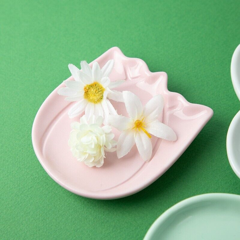 Flower Miffy Face Tulip Leaf Mini Dish Plate Set Japan Limited