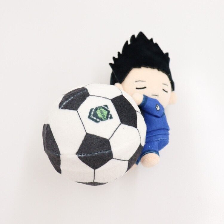 Blue Lock Shoei Baro King Barou Soccer Ball Squeeze Mini Plush w/ Ballchain