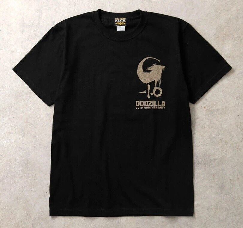 Godzilla Minus One T-shirt Black XL Unisex Japan Limited