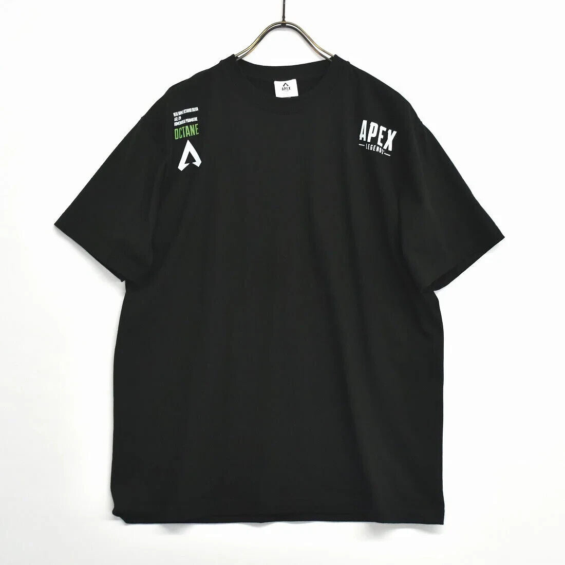 APEX LEGENDS Octane T-shirt Black XL Size Unisex Japan Limited Cosplay