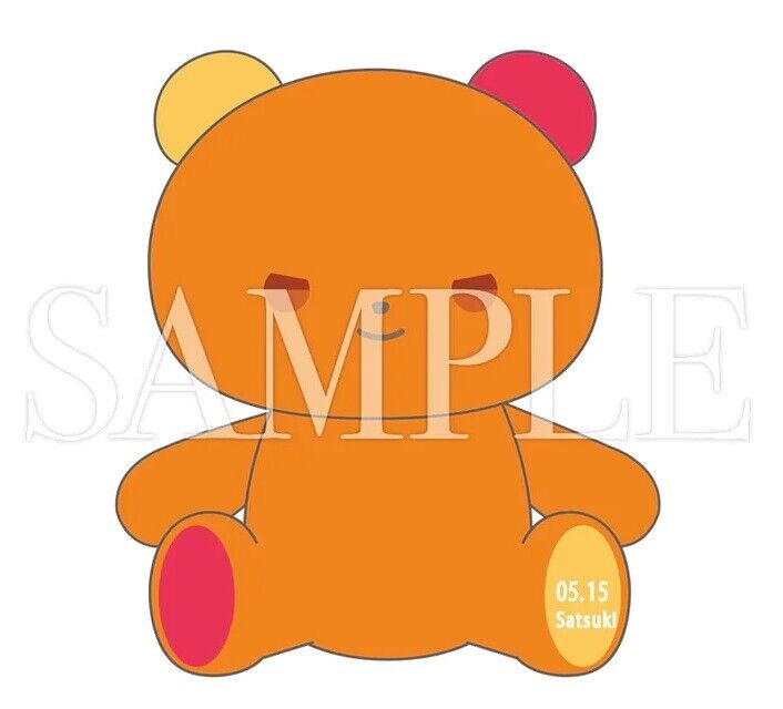 Paradox Live BIRTHDAY BEAR AKYR Satsuki Ito Plush 2024 Japan Limited