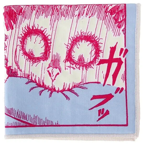 Junji Ito 35th Anniversary Exhibition Gallon Pile Handkerchief 23cm MANGACHIEF