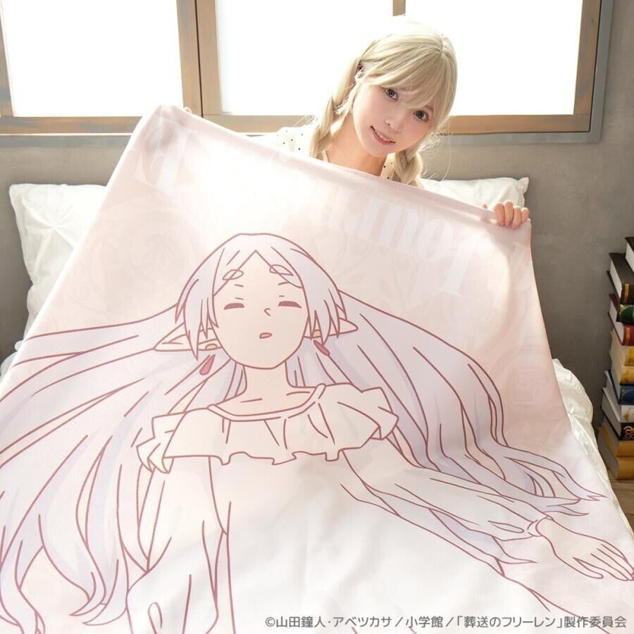 Frieren Beyond Journey's End Microfiber Blanket W200xH128cm Japan Limited