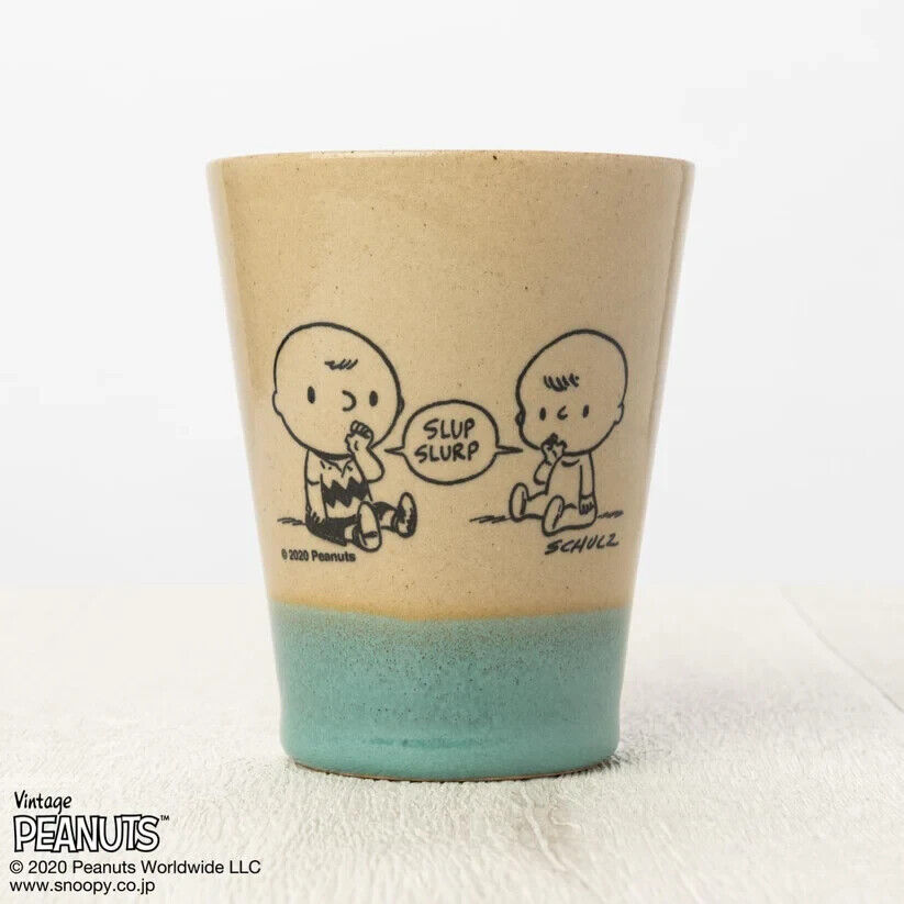 Peanuts 70th Anniversary Schoroder Baby Tumblr Cup Light Blue 190ml MASHICO