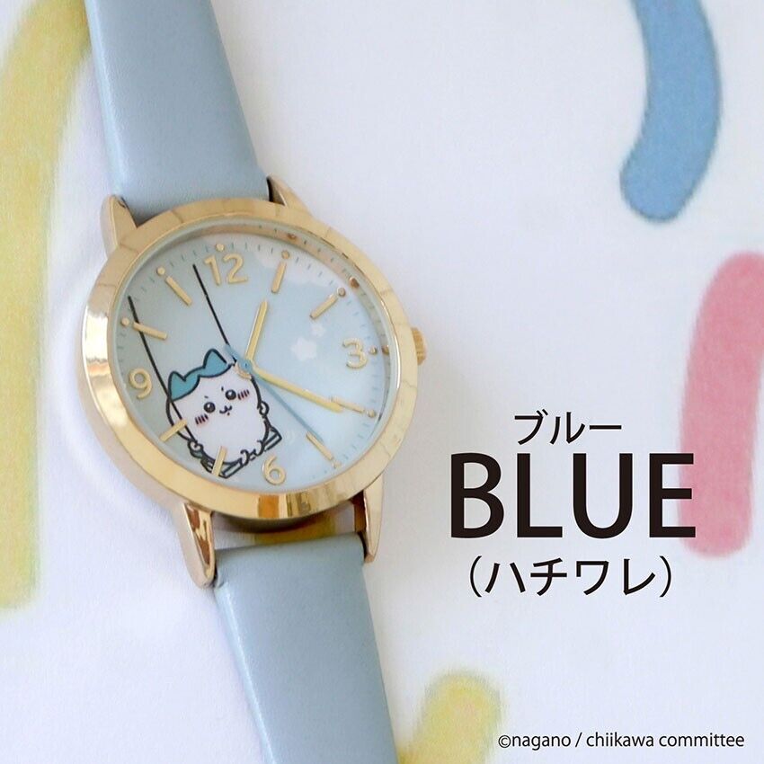 Chiikawa Hachiware Wrist Watch Blue Japan Limited