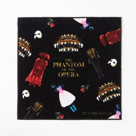 Broadway Musical Phantom of the Opera Masquerade Towel Handkerchief Printed