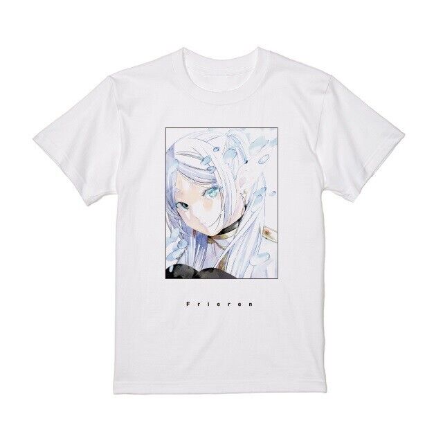 Frieren Beyond Journey's End T-shirt White XL Unisex Abe Tsukasa Japan Limited