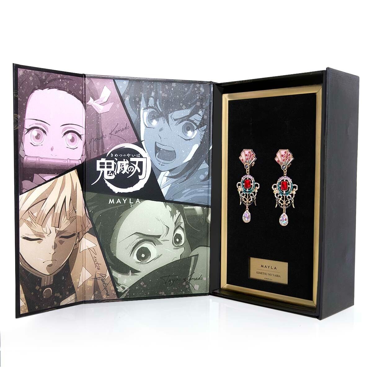 Demon Slayer Kimetsu no Yaiba Tengen Uzui Iconique Object Earrings Jewelry