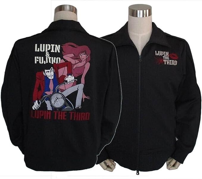 Lupin III the 3rd Third 50th Anniversary Fujiko Mine Track Jacket Jersey XL