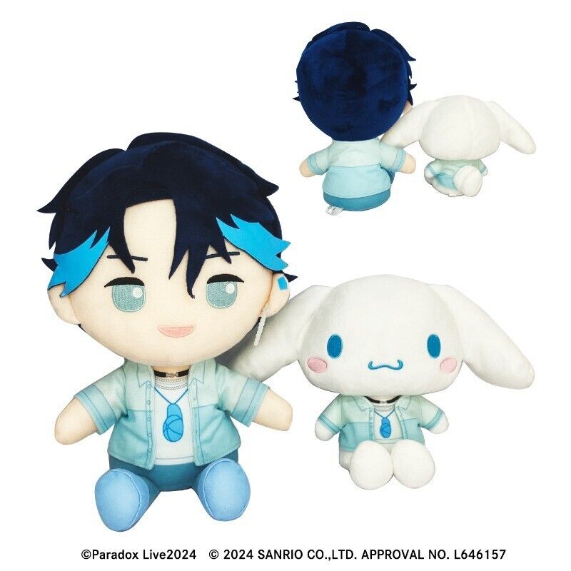 Paradox Live VISTY Shogo Yamato Sanrio Cinnamoroll Plush Set Japan Limited