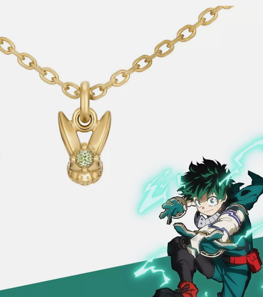 My Hero Academia Izuku Midoriya PetitSeries Silver Goldcolor U-TREASURE Necklac