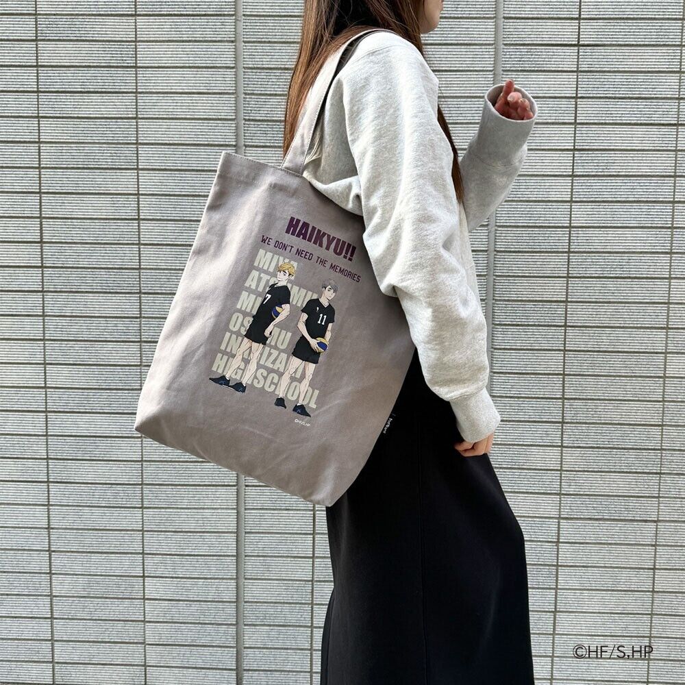 Haikyuu!! Haikyu Inarizaki Atsumu Osamu Miya Tote Bag Canvas 41x36cm Japan LTD