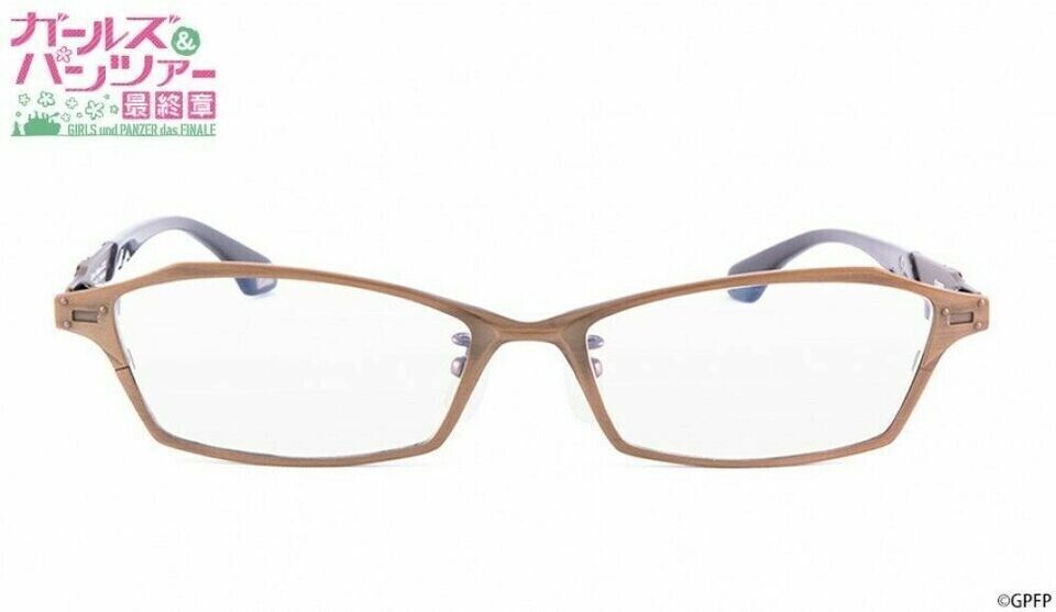 Girls und Panzer Anzio Tank L3/35 Carro Veloce Eyeglass Glasses Frame Japan