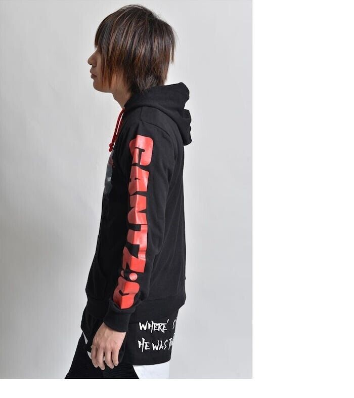 GANTZ O Nurarihyon Hoodie Black L Size Unisex Japan Limited Cosplay