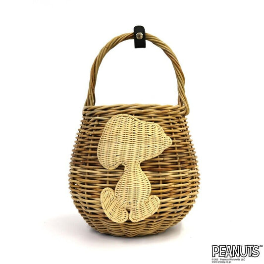 Peanuts Snoopy Arurog Basket Bag S Japan Limited