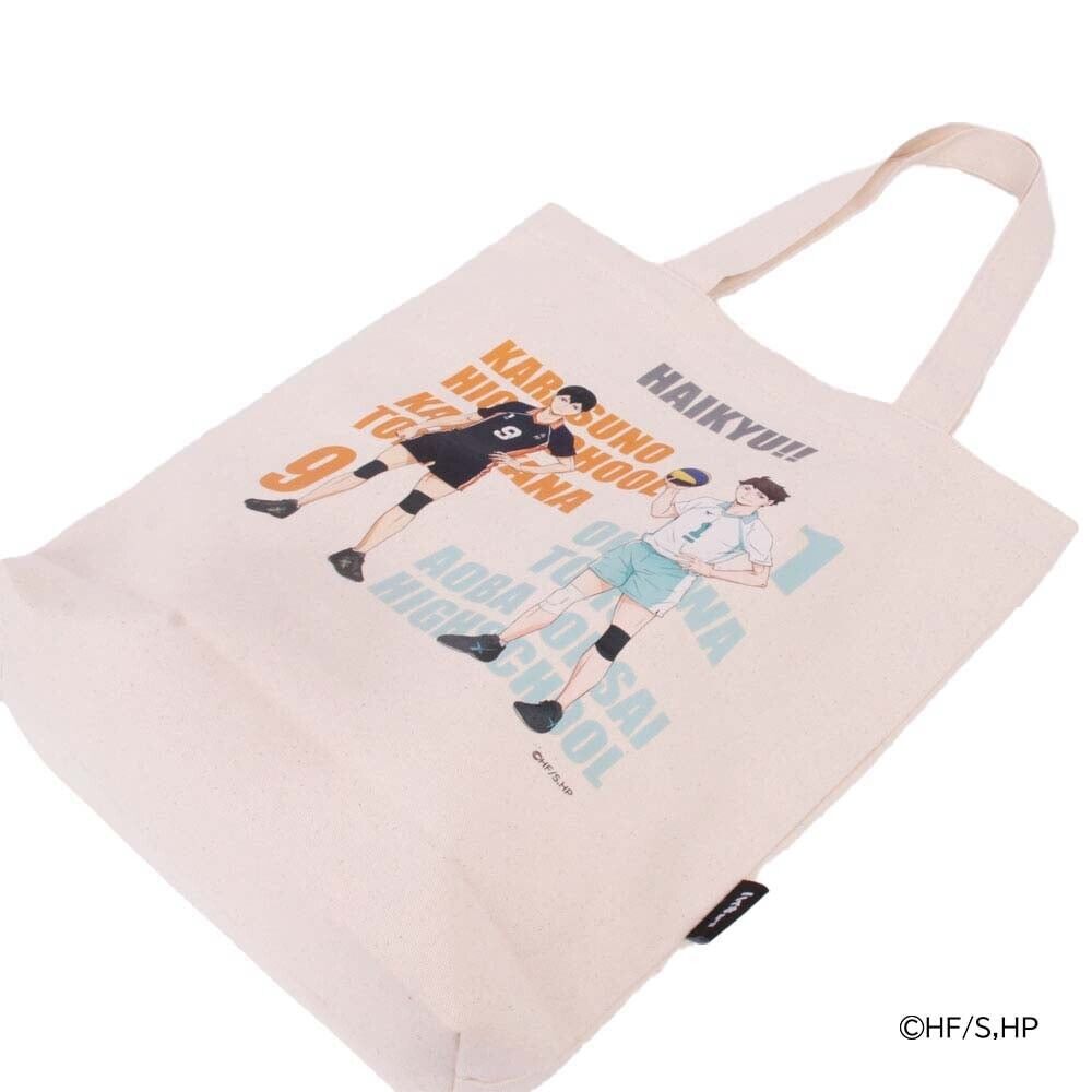 Haikyuu!! Haikyu Tobio Kageyama & Tooru Oikawa Tote Bag Canvas 41x36cm Japan LTD