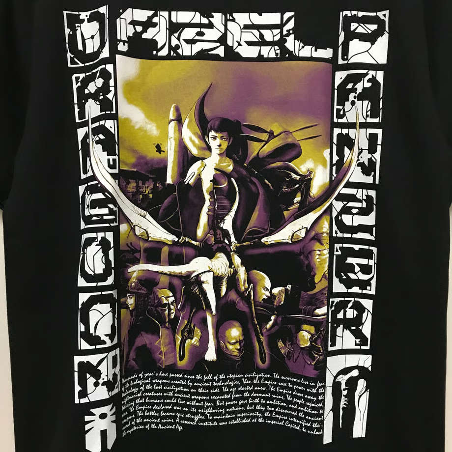 Panzer Dragoon Saga Twilight T-shirt Black L Size Unisex Japan Limited