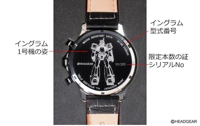 Mobile Police Patlabor 35th Anniversary Wrist Watch Japan Limited