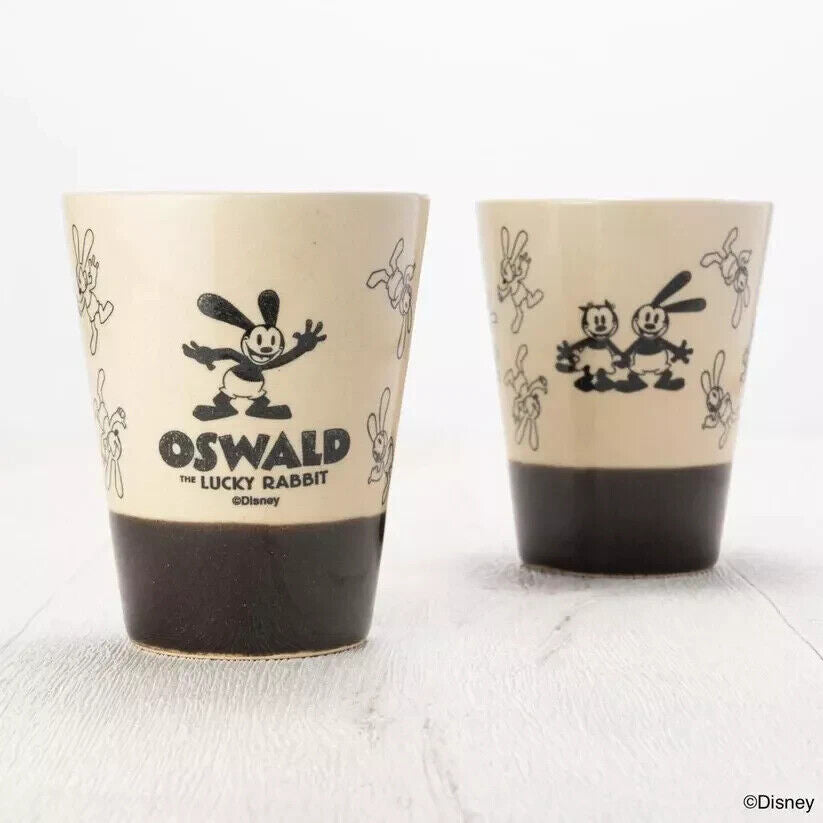 Disney Oswald the Lucky Rabbit MASHICO Tumblr Cup 190ml Multi Pattern Black