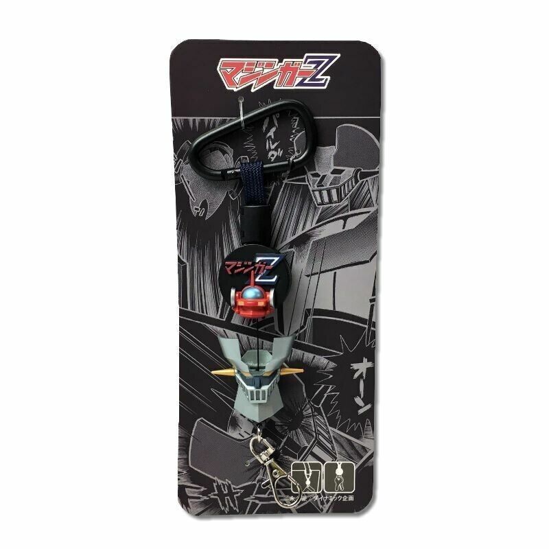 Mazinger Z Go Nagai Reel Carabiner Key Ring Japan Limited