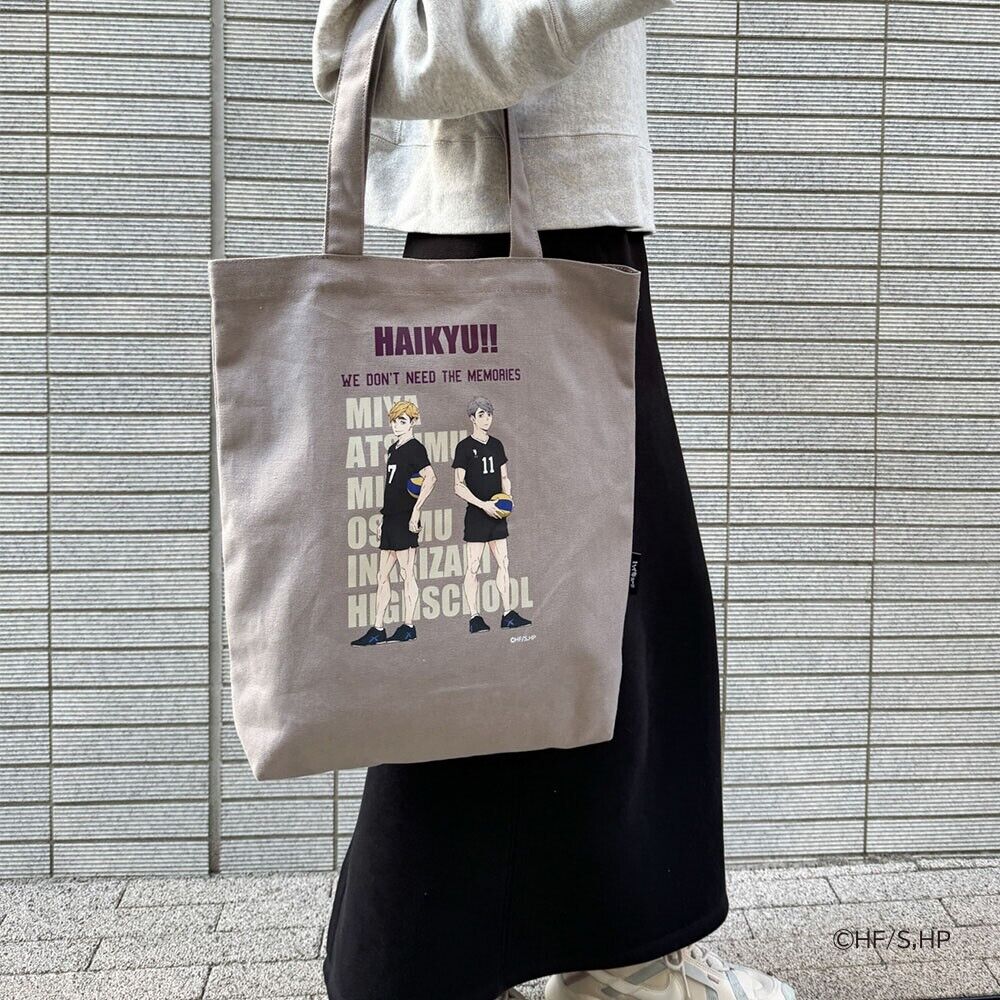 Haikyuu!! Haikyu Inarizaki Atsumu Osamu Miya Tote Bag Canvas 41x36cm Japan LTD