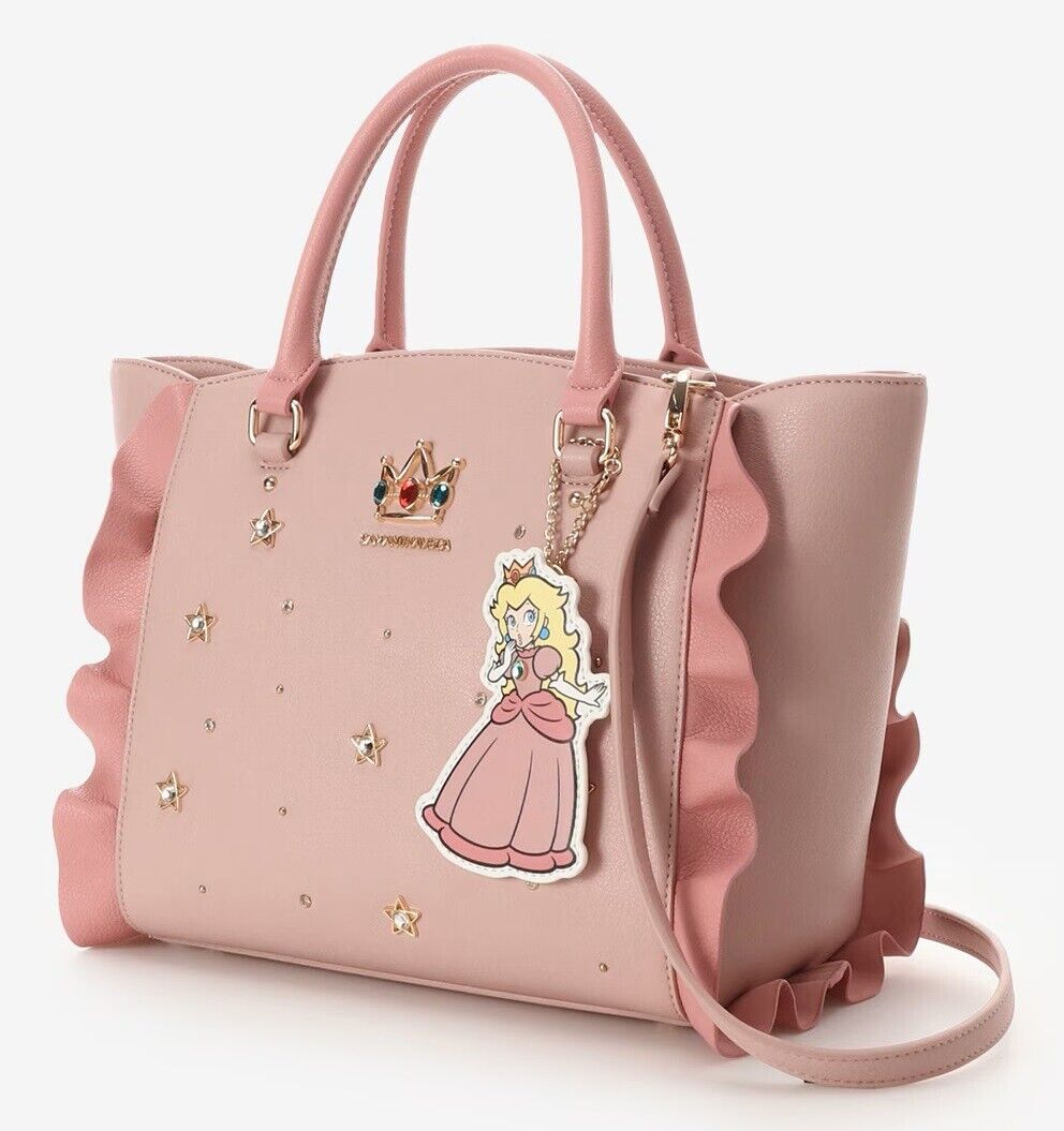 Nintendo Super Mario Bros PRINCESS PEACH COLLECTION 2way Shoulder Bag Samantha