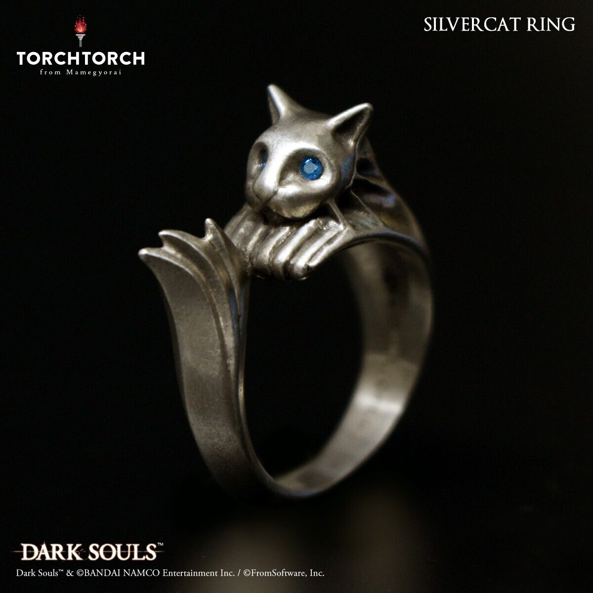 DARK SOULS Silvercat Ring Jewelry #10 TORCH TORCH Japan