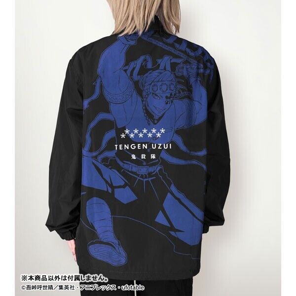 Demon Slayer Kimetsu no Yaiba Tengen Uzui Nylon Jacket XL Unisex Japan Limited