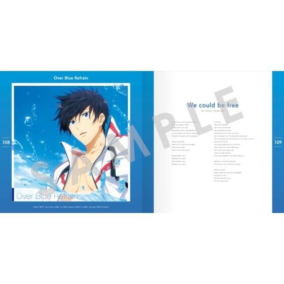 FREE! Memories of Free! Lyric and Jacket Book Kyoto Animation Japan Limited