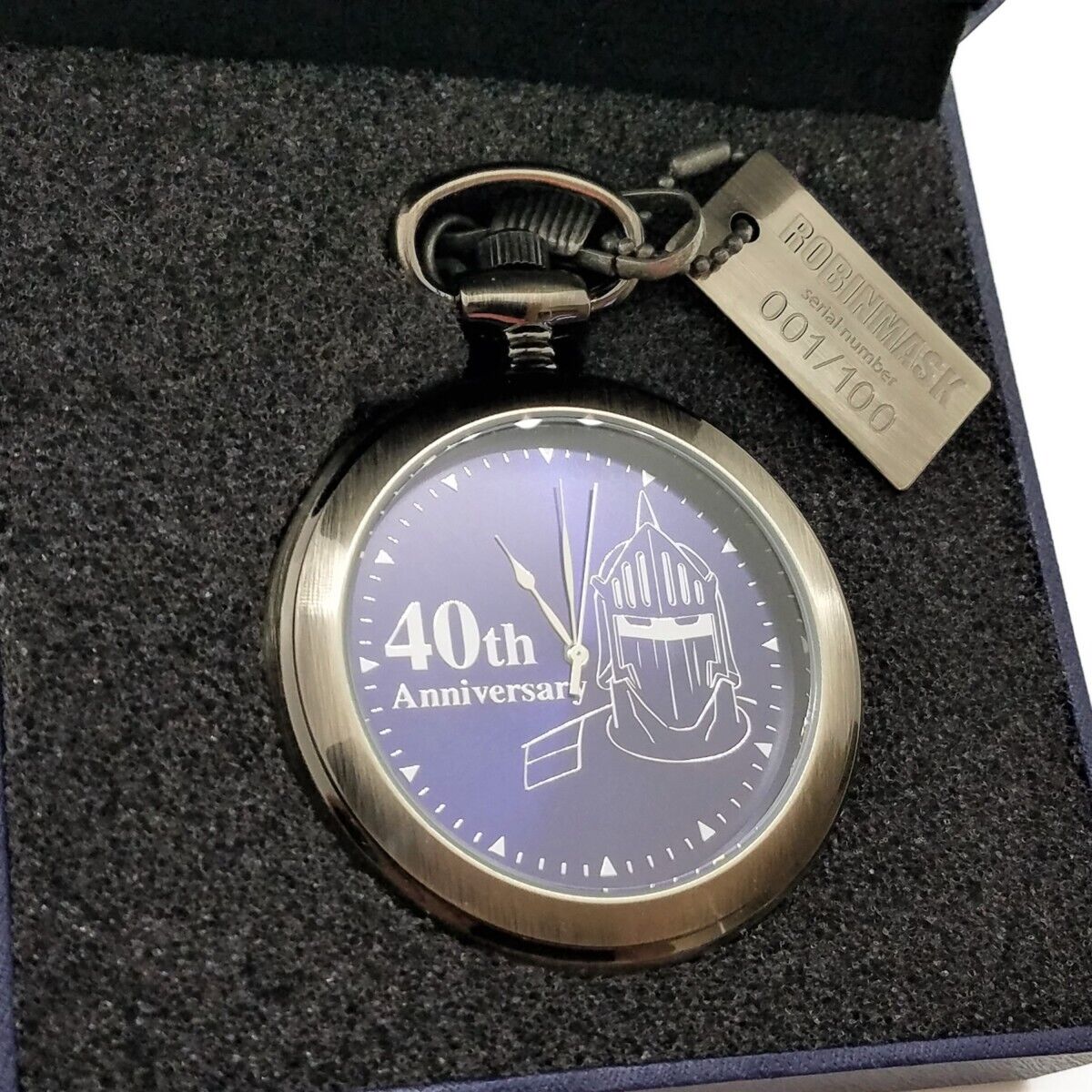 Kinnikuman 40th Anniversary Robin Mask Pocket Watch Japan Limited