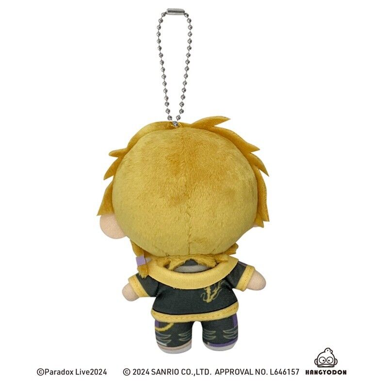 Paradox Live Buraikan Chisei Kuzuryu Sanrio Hangyodon Mini Plush w/ Ballchain