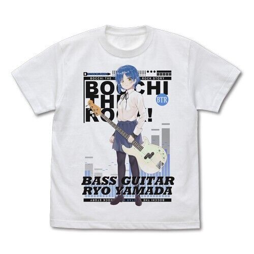 Bocchi the Rock! Ryo Yamada Full Color T-shirt XL Size Unisex Japan Limited