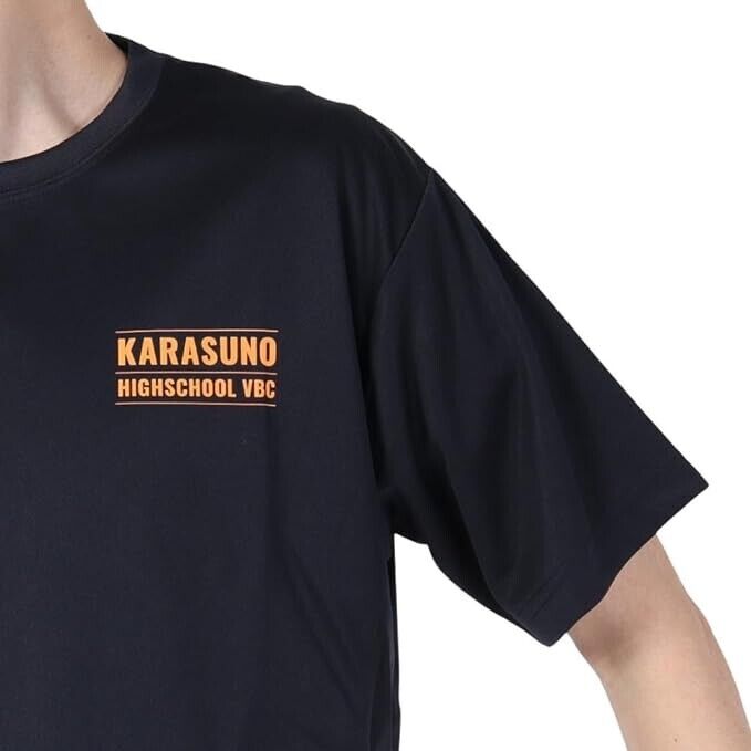 Haikyuu!! Haikyu Karasuno Shoyo Hinata & Tobio Kageyama Sports T-shirt L Size