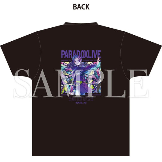 Paradox Live VISTY Aoi Kureha Phantometal T-shirt Back Print Unisex Japan LTD