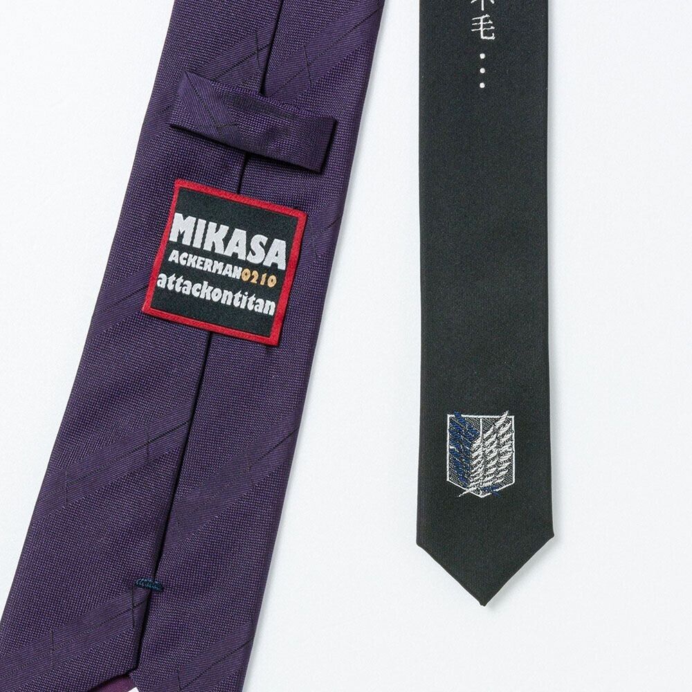 Attack on Titan Mikasa Ackerman Tie Necktie Sword Blade Japan Limited Cosplay