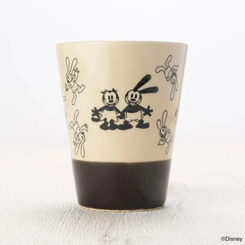 Disney Oswald the Lucky Rabbit MASHICO Tumblr Cup 190ml Multi Pattern Black