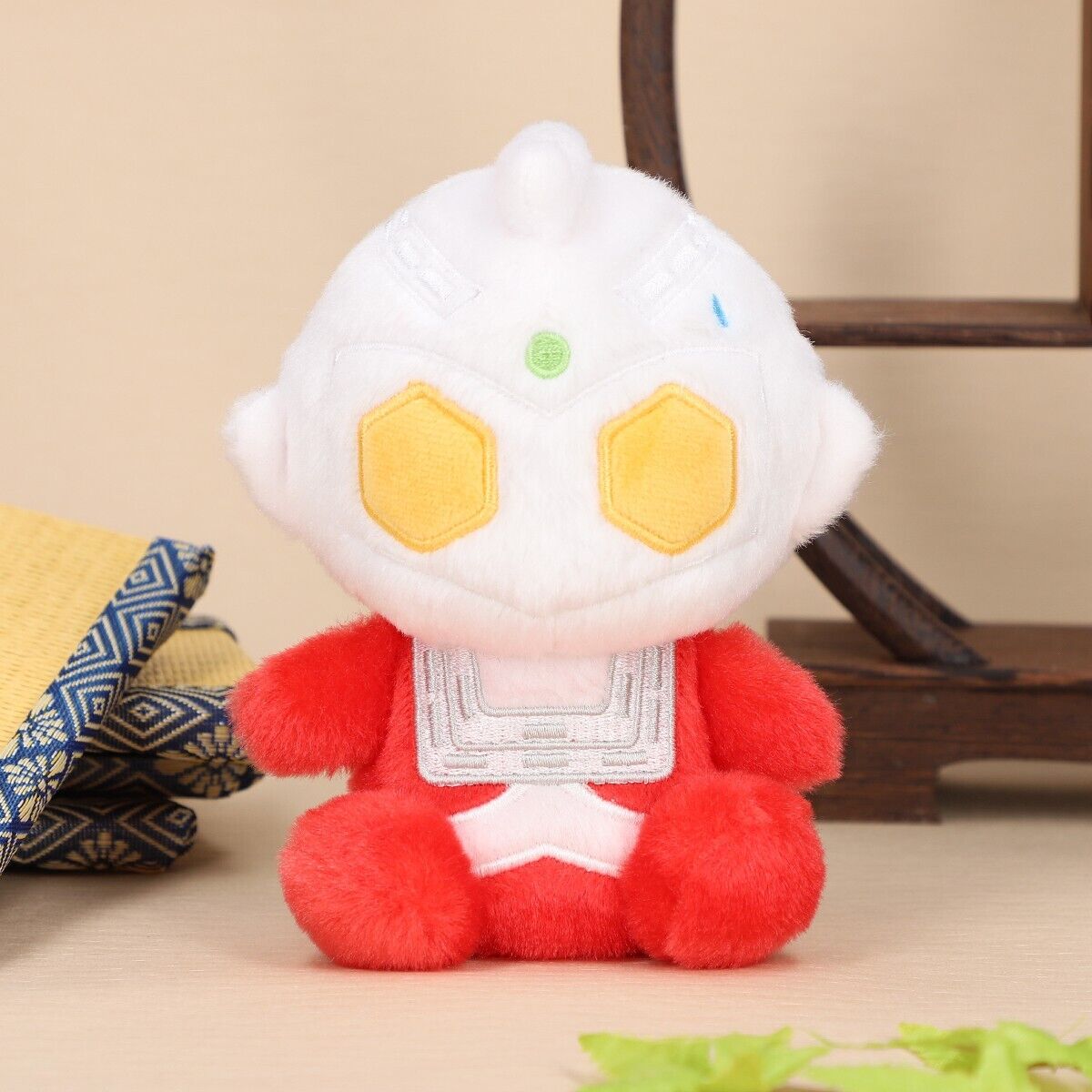 Ultraman Ultra Seven Sitting Plush Fluffy 11cm M78 Japan Limited