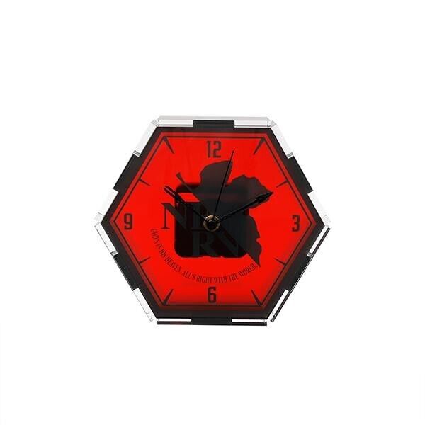 Evangelion NERV Acrylic Clock EVA STORE Japan